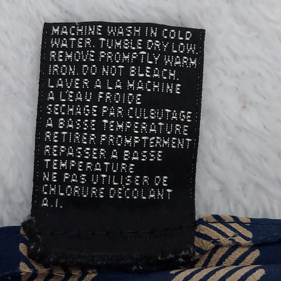 Vintage 1980s Sasson Striped, Striped Boxey Top and Skirt Set - Picture 11 of 12